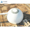 Al-Mg Alloy Hot-dip Galvanized Light Space Frame Dome Roof Coal Storage Shed